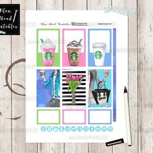 Big Happy Planner Printable Stickers Vertical Weekly Kit, Planners and ...