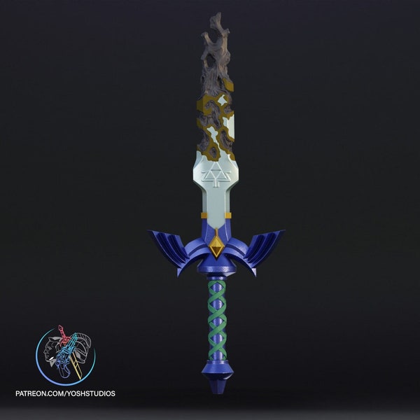 Master Sword TOTK Decayed 3d Print File STL