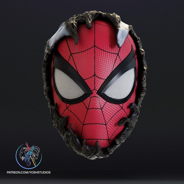 Venom Spiderman Mask 3d Print File STL