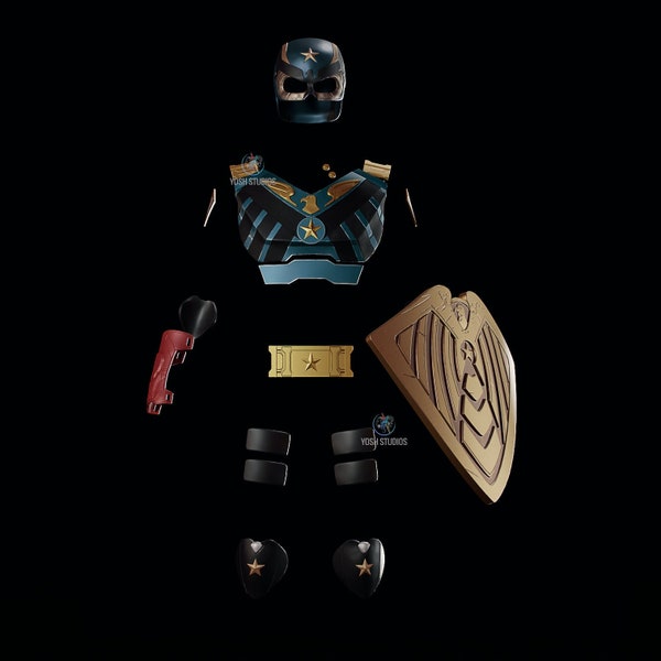 Soldier Boy Costume Armor 3D Print Fichier STL