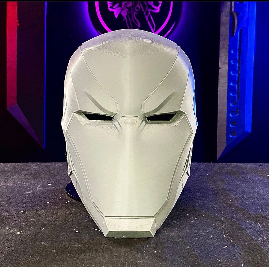 Red Hood Rebirth Custom Helmet Cosplay Mask Etsy