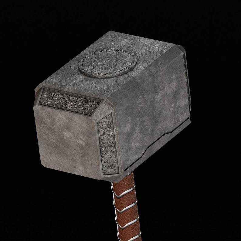 Thor Hammer Mjolnir 3d FILE STL Etsy