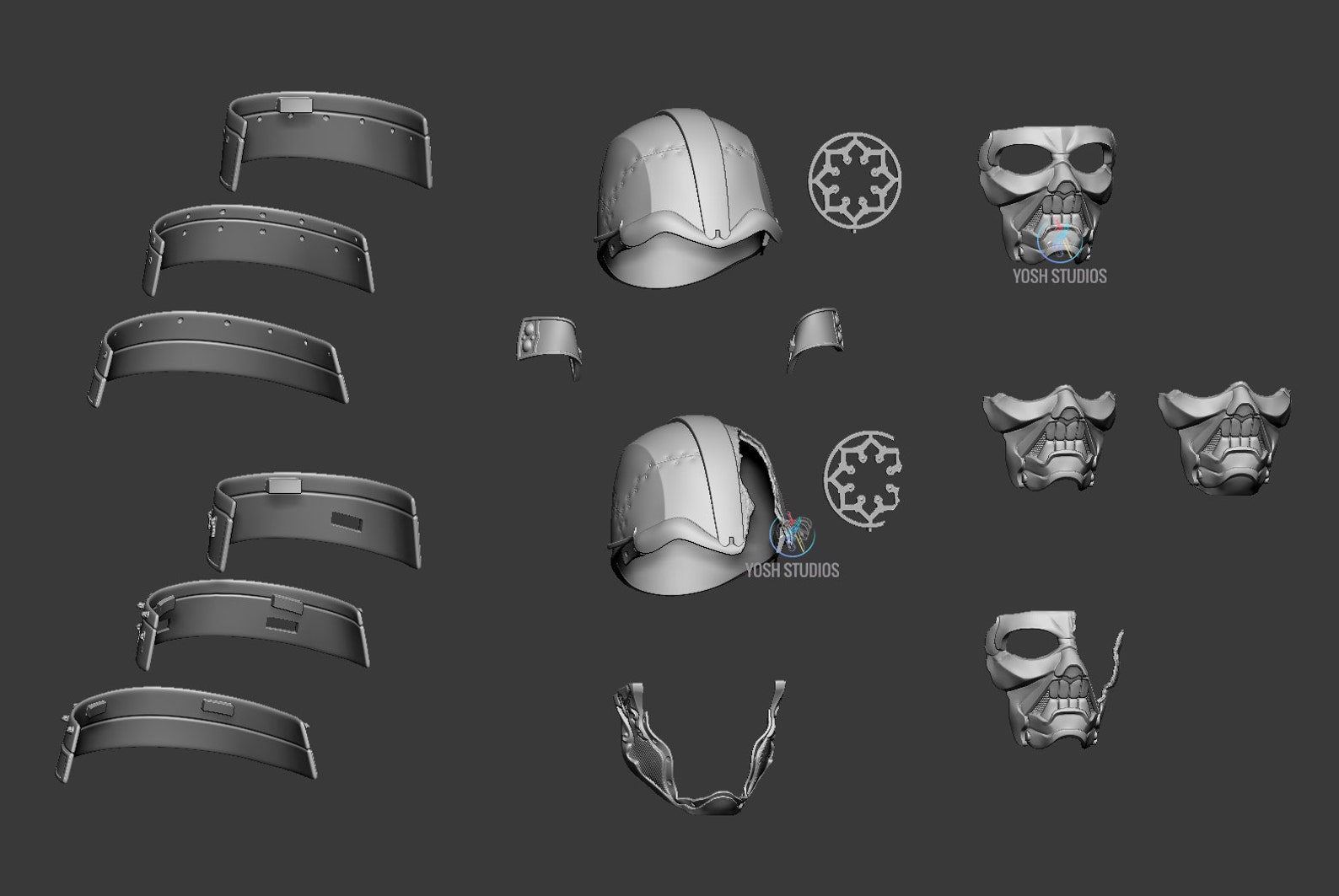 Samurai Darth Vader Mask 3D Print File STL - Etsy