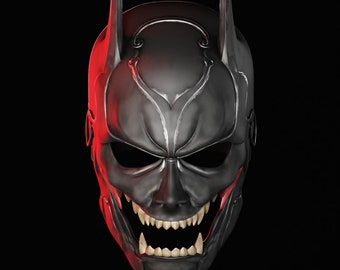 Máscara Samurai Vigilatnte Archivo de impresión 3D STL