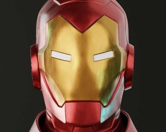 Iron Man Model 70 Helmet STL 3D FILE