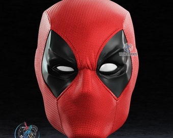 Komische Deadpool masker 3D printbestand STL