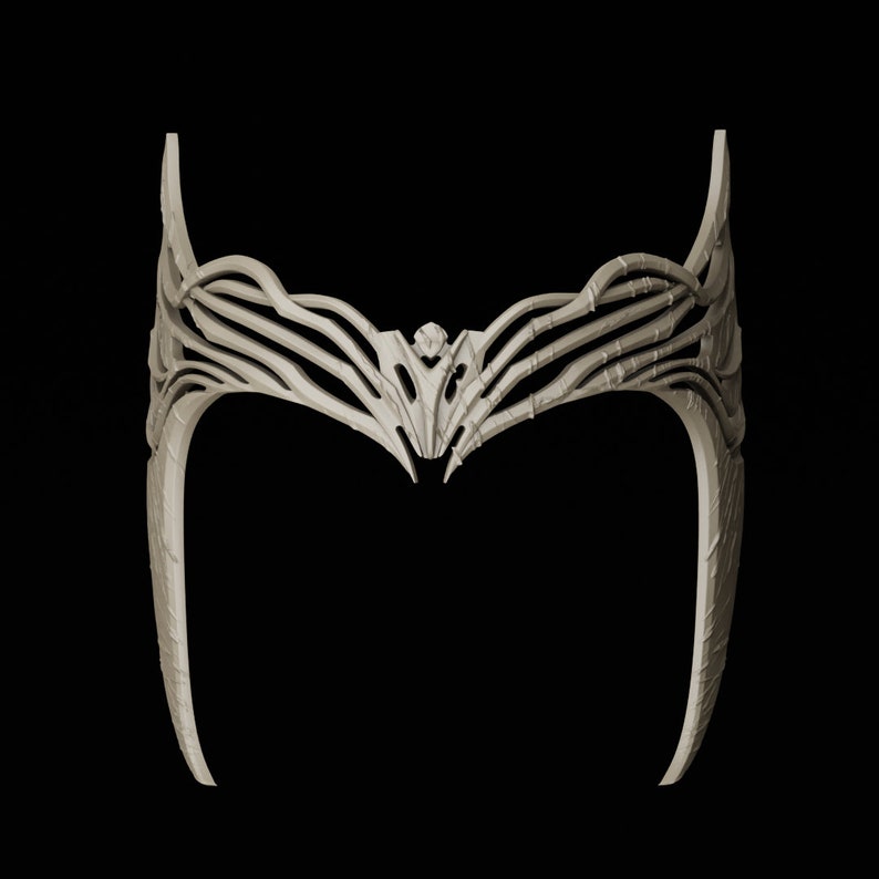 Scarlet Witch Crown From Multiverse of Madness STL 3D FILE Etsy