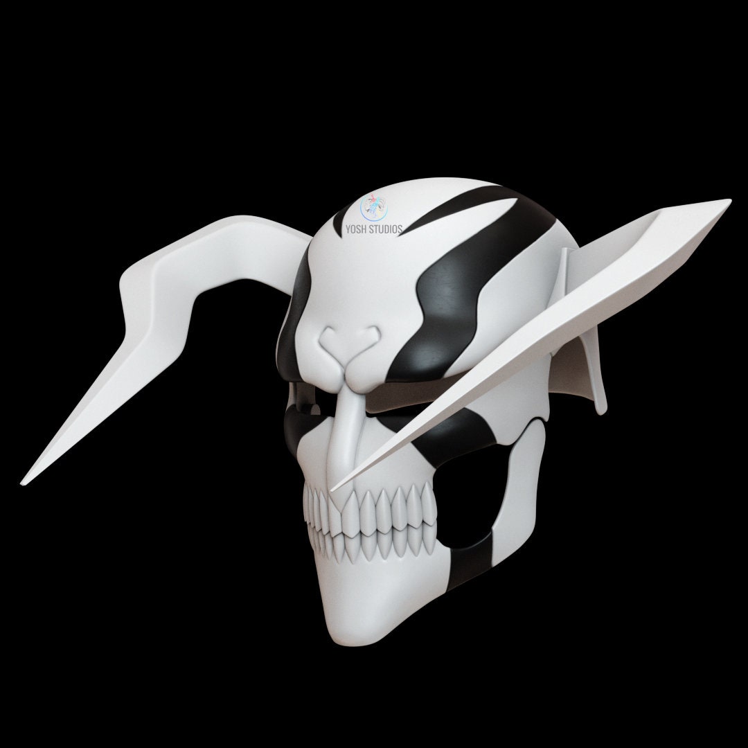 its finished! my 3d printed vasto lorde helmet! : r/bleach