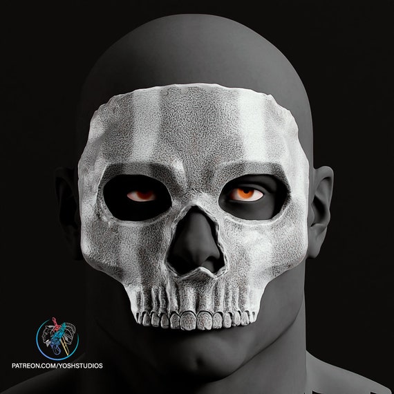 mw2 ghost mask 3D Models to Print - yeggi