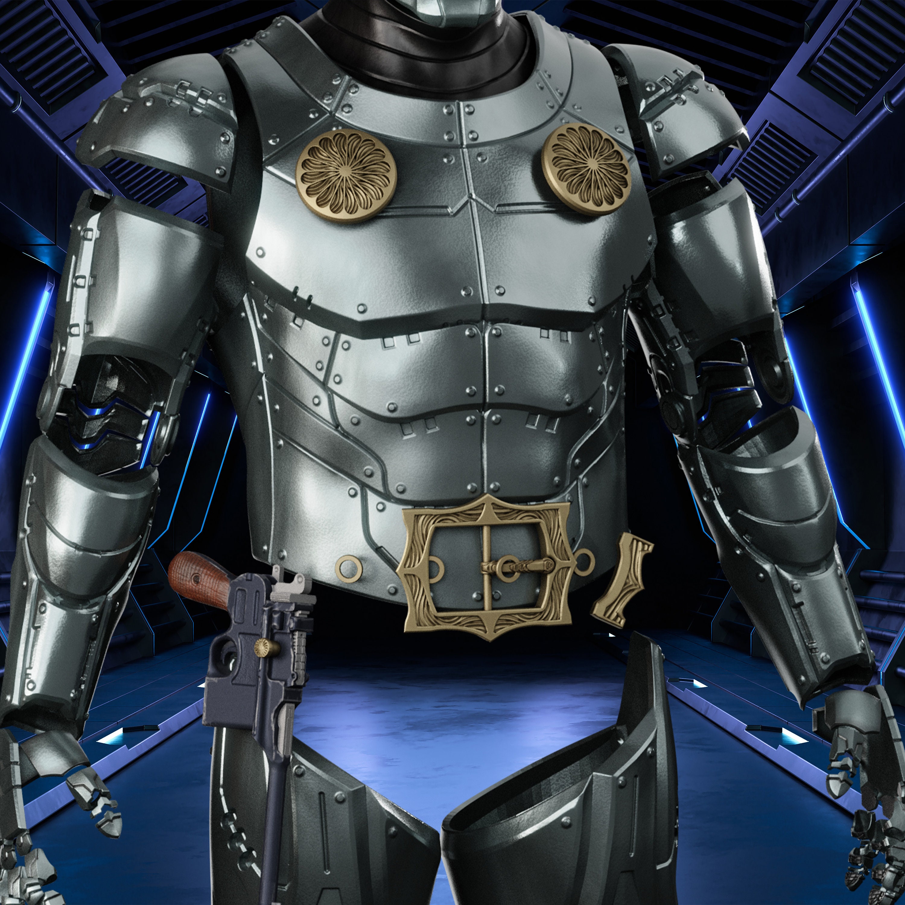 Dr Doom Armor 3d Print File STL Etsy UK