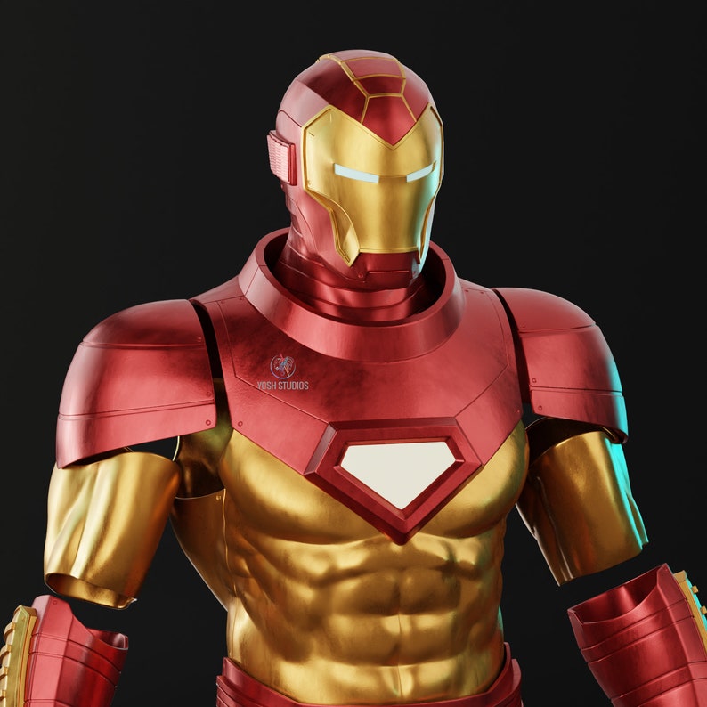 Modular Iron Man Armor 3d Print File STL Etsy