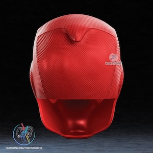 Máscara de Deadpool cómico Archivo de impresión 3D STL imagen 7