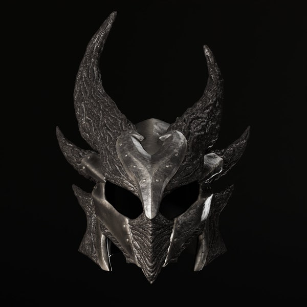 Skyrim Daedric Helmet STL 3D File