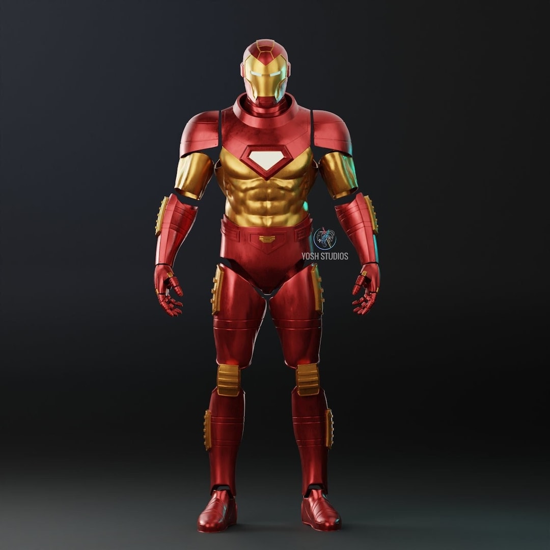Modular Iron Man Armor 3d Print File STL Etsy