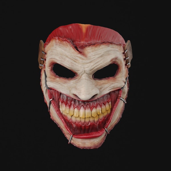 Joker Mask 3D Print File STL