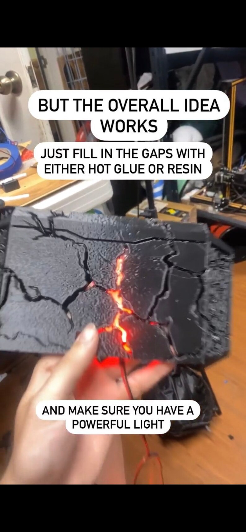 Mighty Lady Thor Cracked Hammer Mjolnir 3D FILE STL Etsy