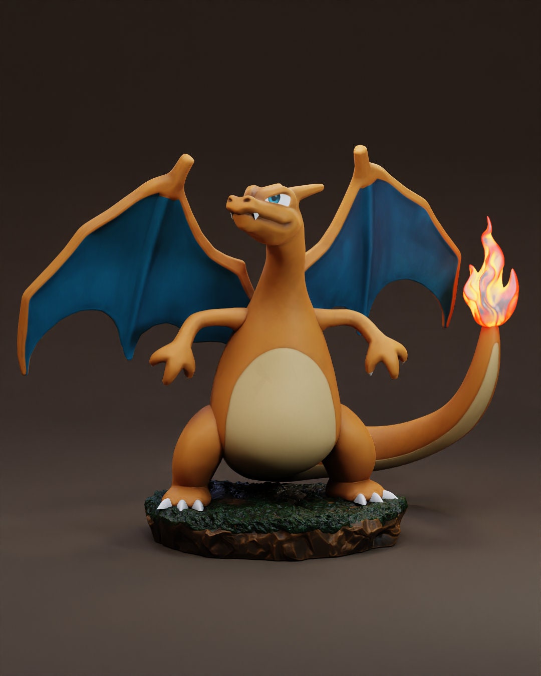 Retro Charizard - Pokémon Red Version Artwork by IXPatch, Download free  STL model