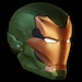 Iron Man Mark 117 Helmet STL 3d File Master Chief Mashup