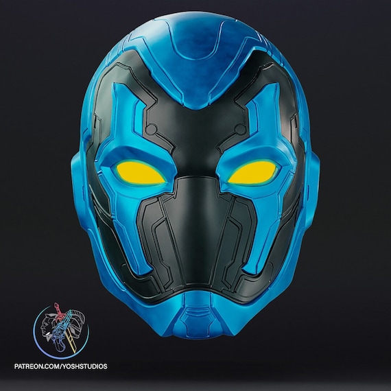 Blue Beetle Mask 3D File STL 