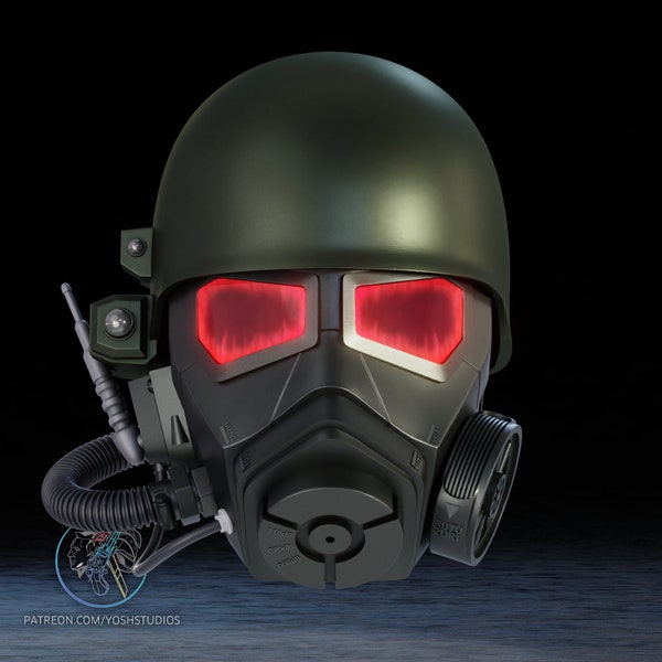 Fallout NCR Ranger Helmet 3D Printer File STL