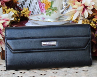kenneth cole women's wallet black