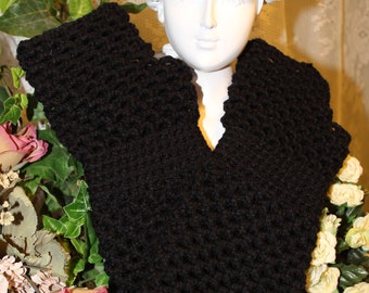 Señoras Versátiles y Cálidas Mano Sólida Mano Crocheted Guantes largos sin dedos - Un tamaño