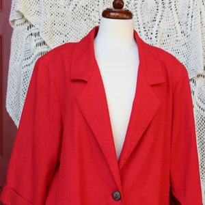 Blazer jacket red hotsell