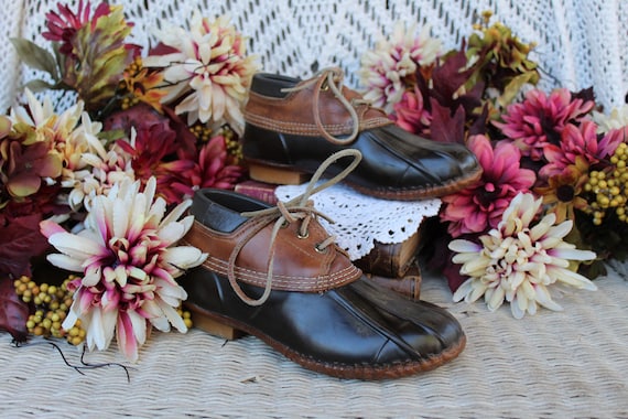 Ladies Eddie Bauer Duck Boots / Duck Hunting Shoe… - image 2