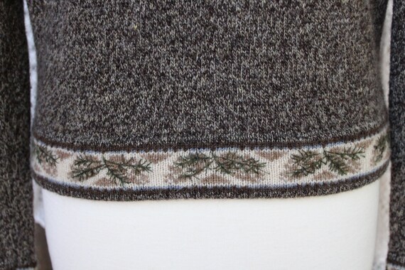 Ladies Woolrich Button Cardigan Sweater / Earthy … - image 8
