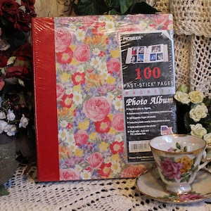 Roses Floral Photo Album / Memory Book- New / Unused 100 Page