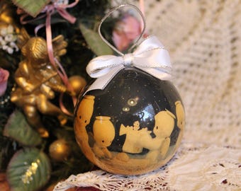 1994 Precious Moments Ornament/VNTG Dated Enesco Precious Moments Nativity Scene Christmas Tree Holiday Ornament Gift/Collector Ornament
