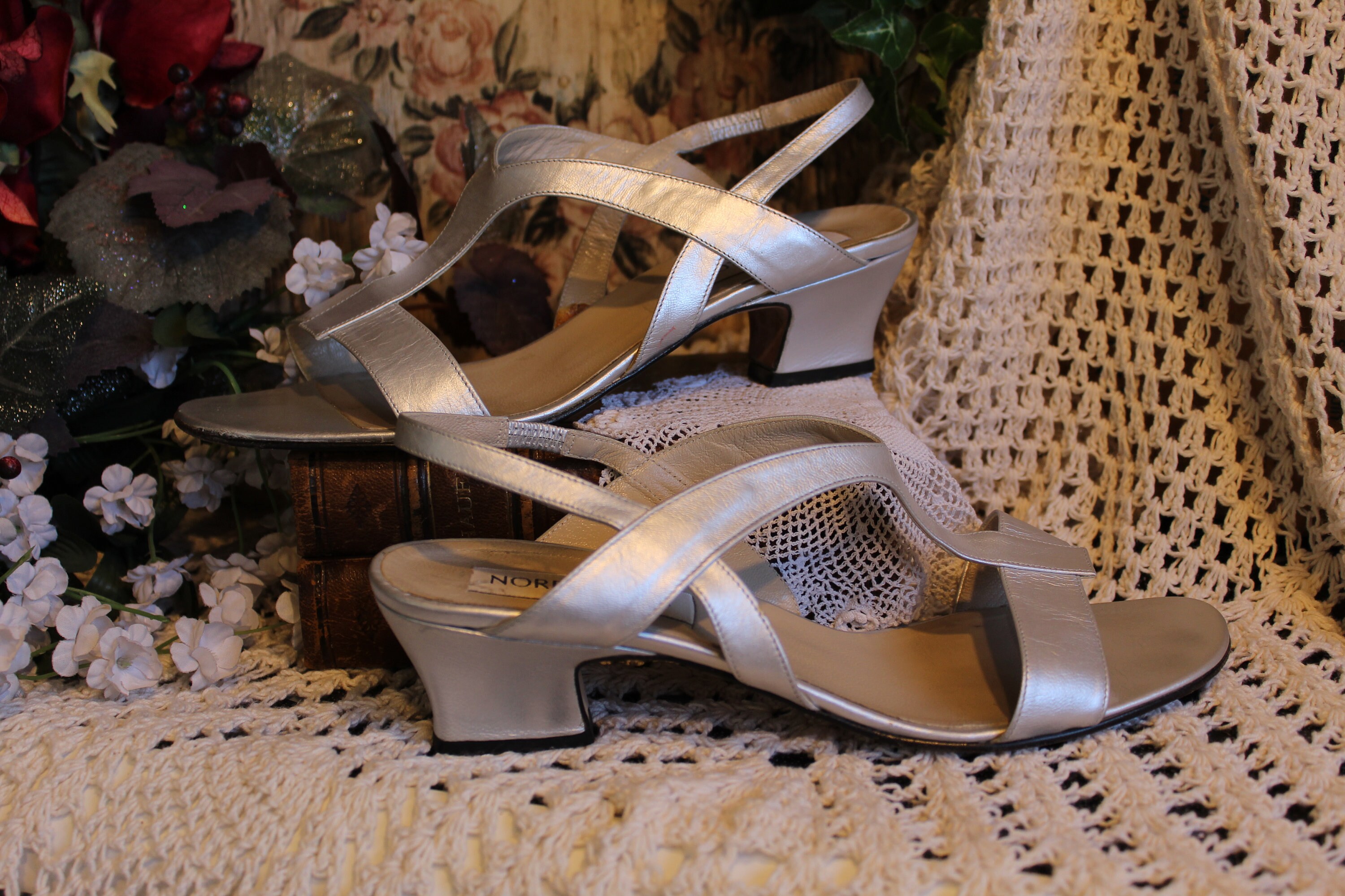 Silver Low Heels - Etsy