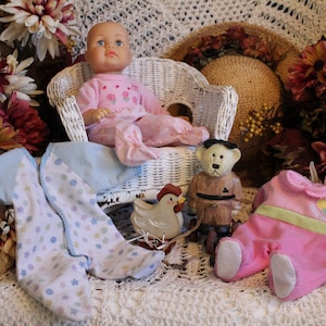 Kleine 12&quot; Neugeborenen Vinyl, Weichkörper Puppe / 2002 CitiToy Blauäugige, baldige Baby Puppe / Vintage Puppe & Kleidung / Liegend Puppe / Puppengeschenk