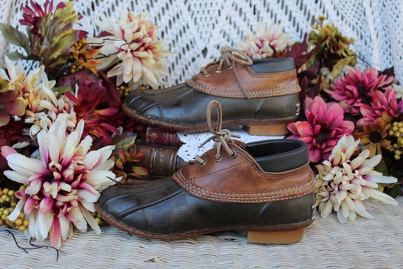 Ladies Eddie Bauer Duck Boots / Duck Hunting Shoe… - image 4