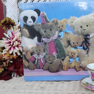 Teddy Bear Jigsaw Puzzle New In Pkg. 1989 550 Piece Interlocking 18&quot; x 24&quot; Teddy Bear Puzzle / Vintage Puzzle Gift / Educational Activity