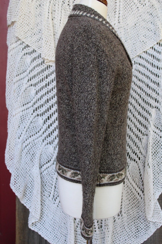 Ladies Woolrich Button Cardigan Sweater / Earthy … - image 6