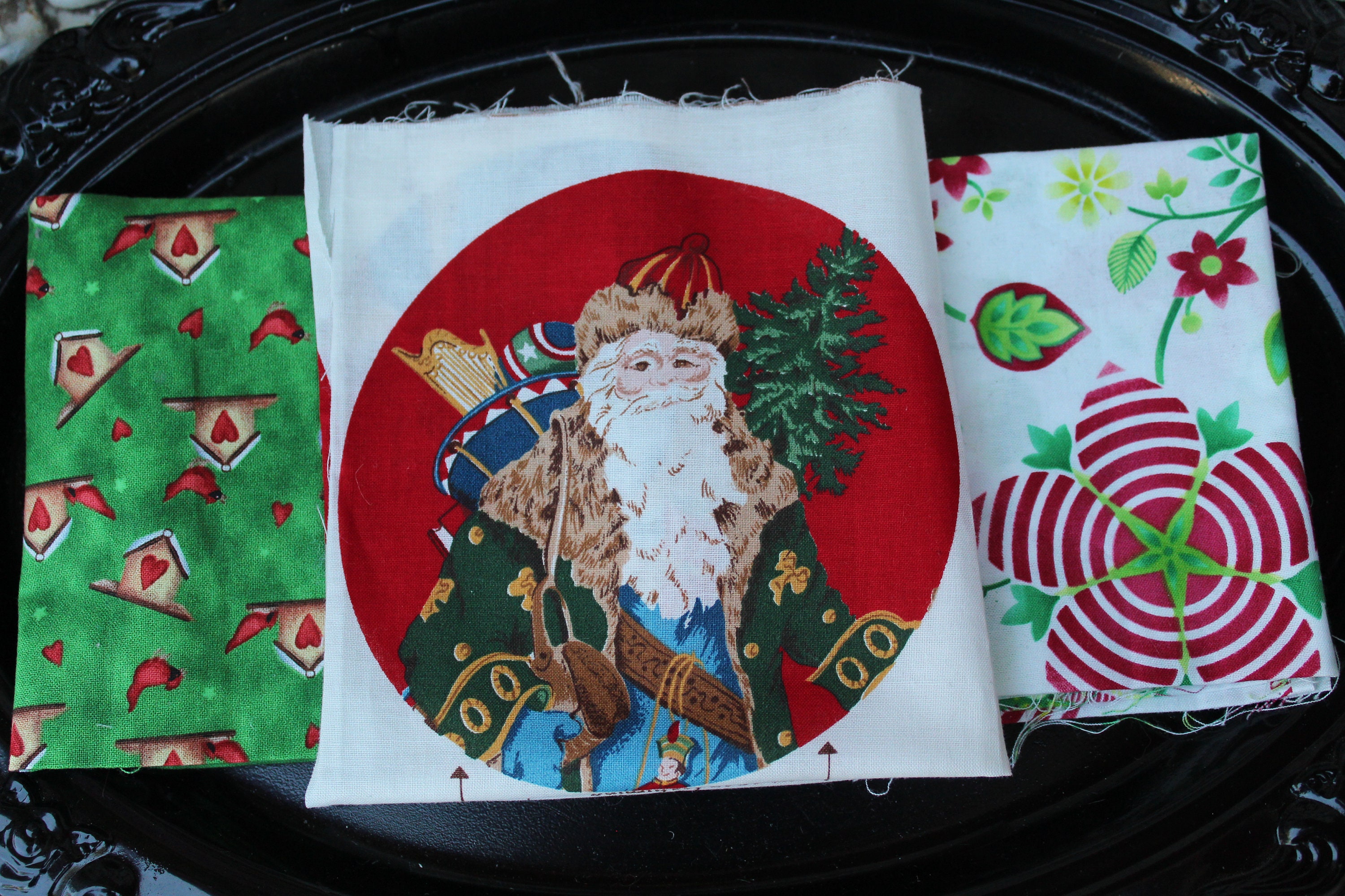 Birds of a Father  “Winter Holiday” Father Christmas, Christmas Birds/birdhouses & Holiday Floral
