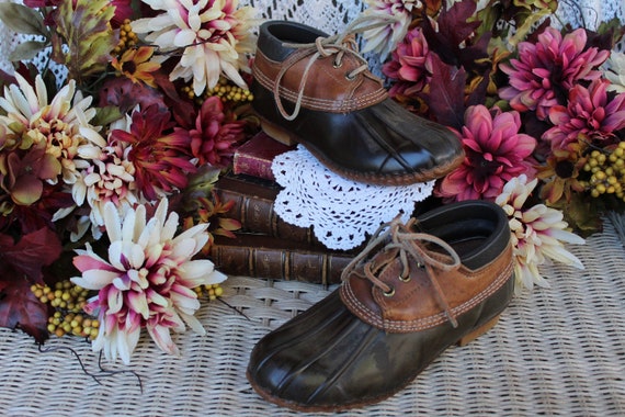 Ladies Eddie Bauer Duck Boots / Duck Hunting Shoe… - image 3