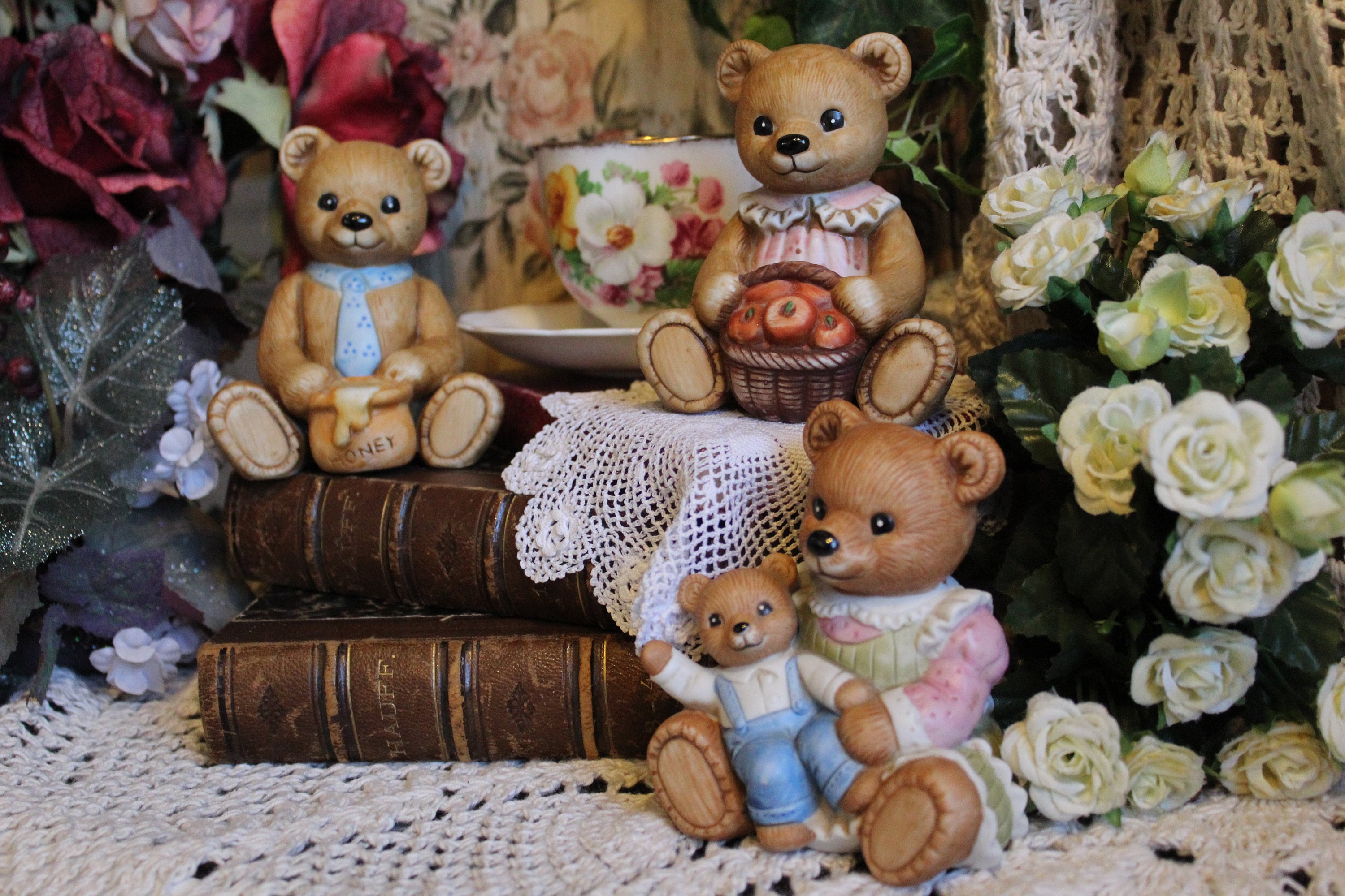 * antique bear ୨୧ * 小さくて可愛い テリアさん antique bear ୨୧ * 小さくて可愛い テリアさん
