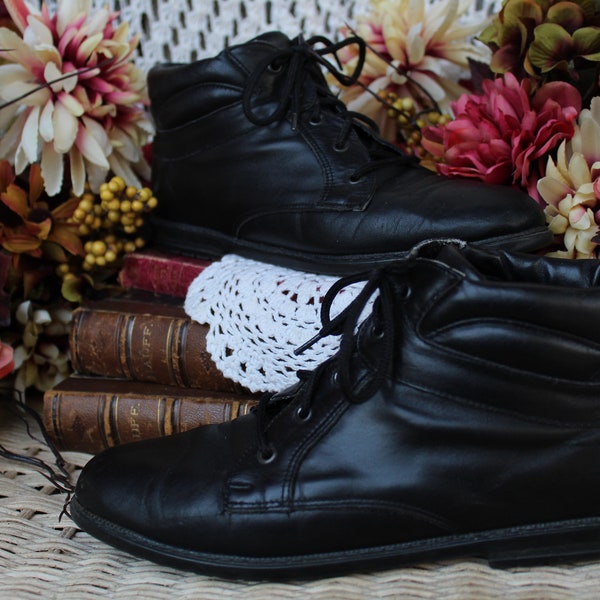 rometty ii vintage smooth leather ankle boots