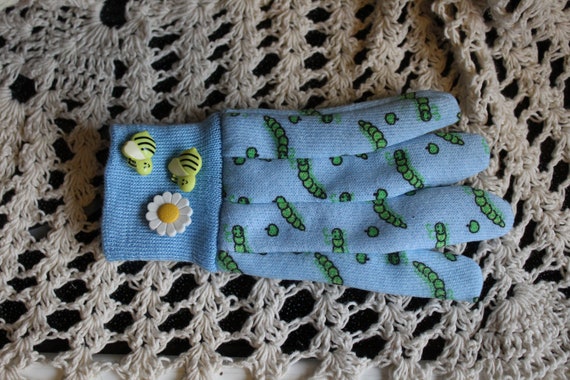 The Prince And The Busy Little Bees Toddler Garden Gloves Etsy