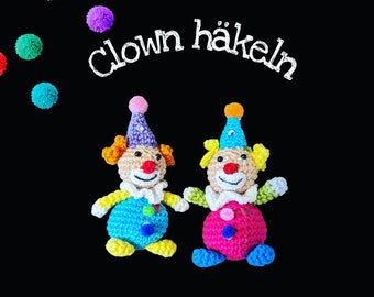 Clown Häkelanleitung