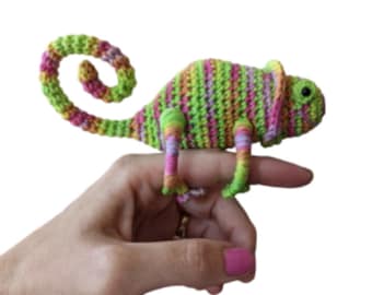 Chameleon crochet pattern
