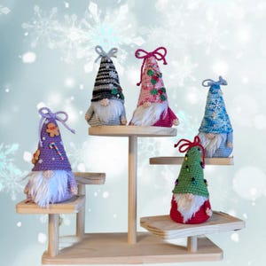 Häkelanleitung,Wichtel mit beweglicher Mütze zum befüllen auf deutsch