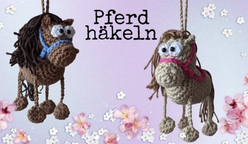 Patron de cheval au crochet image 1