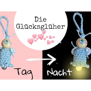 Lucky Glower Crochet Pattern, German image 1