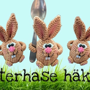 Osterhase Häkelanleitung, deutsch