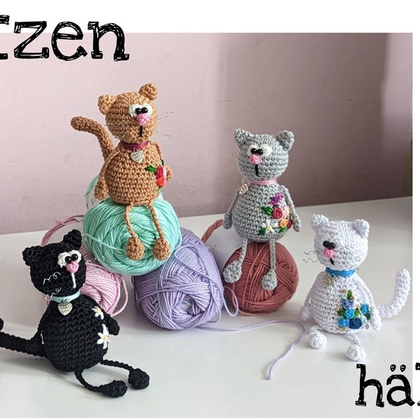 Chat au crochet