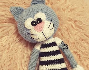 Tomcat Fritz crochet pattern