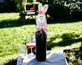 Bottle bunny crochet pattern